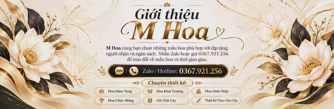 Ảnh bìa Shop hoa tươi Xã Khánh Hội Ninh Bình - Gói ghém những lời muốn gửi